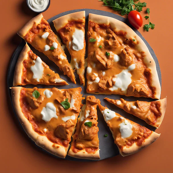 Butter Chicken Pizza