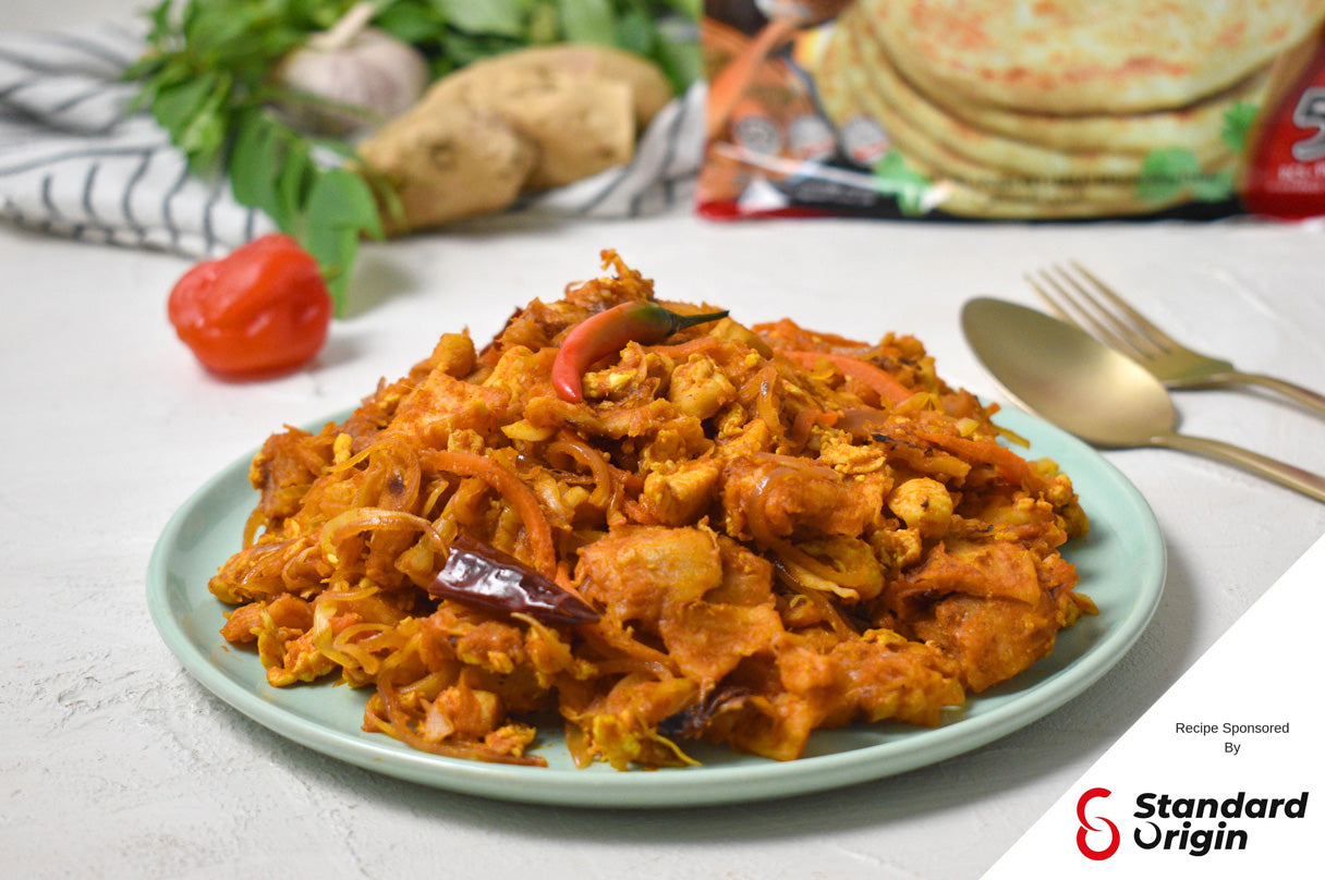 Chicken kothu prata