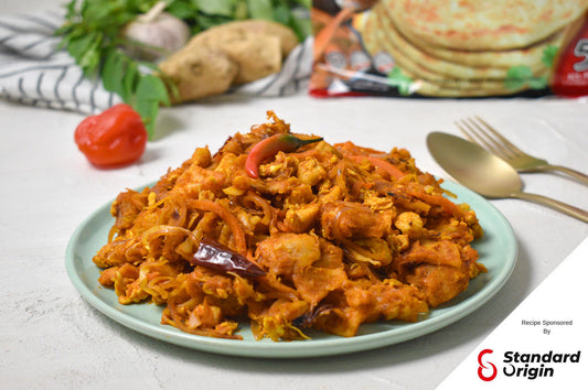 Chicken kothu prata